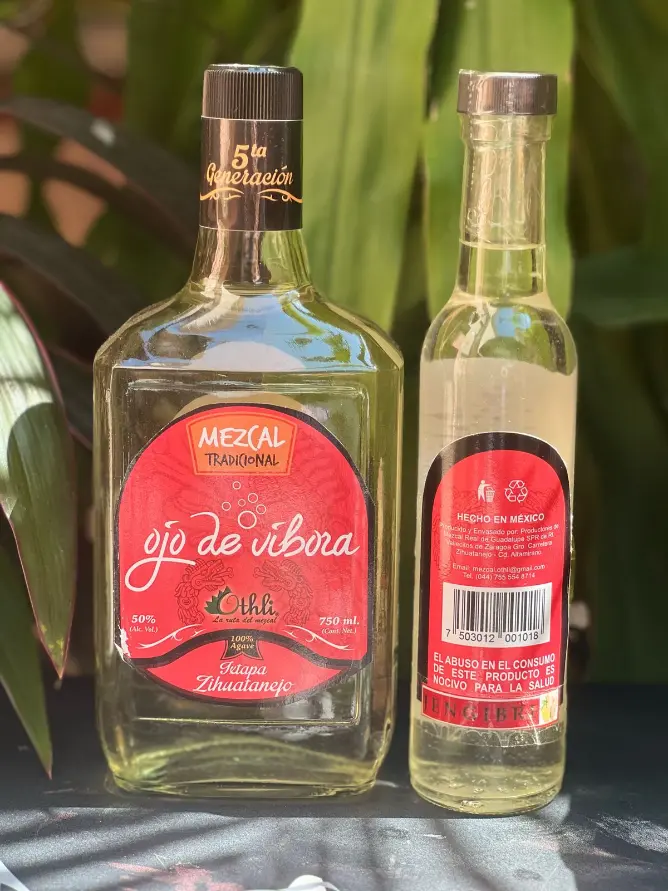 Mezcal sabor Jengibre