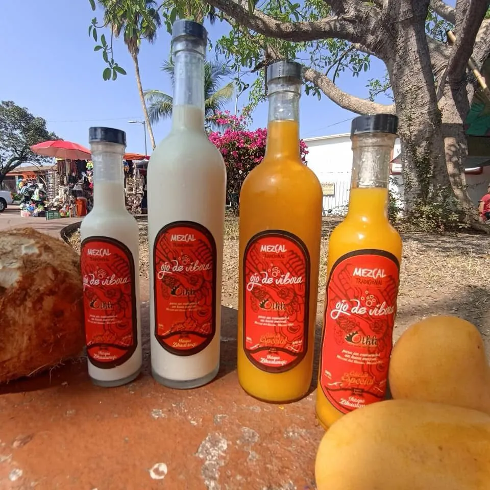 Mezcal sabor Coco y Mango