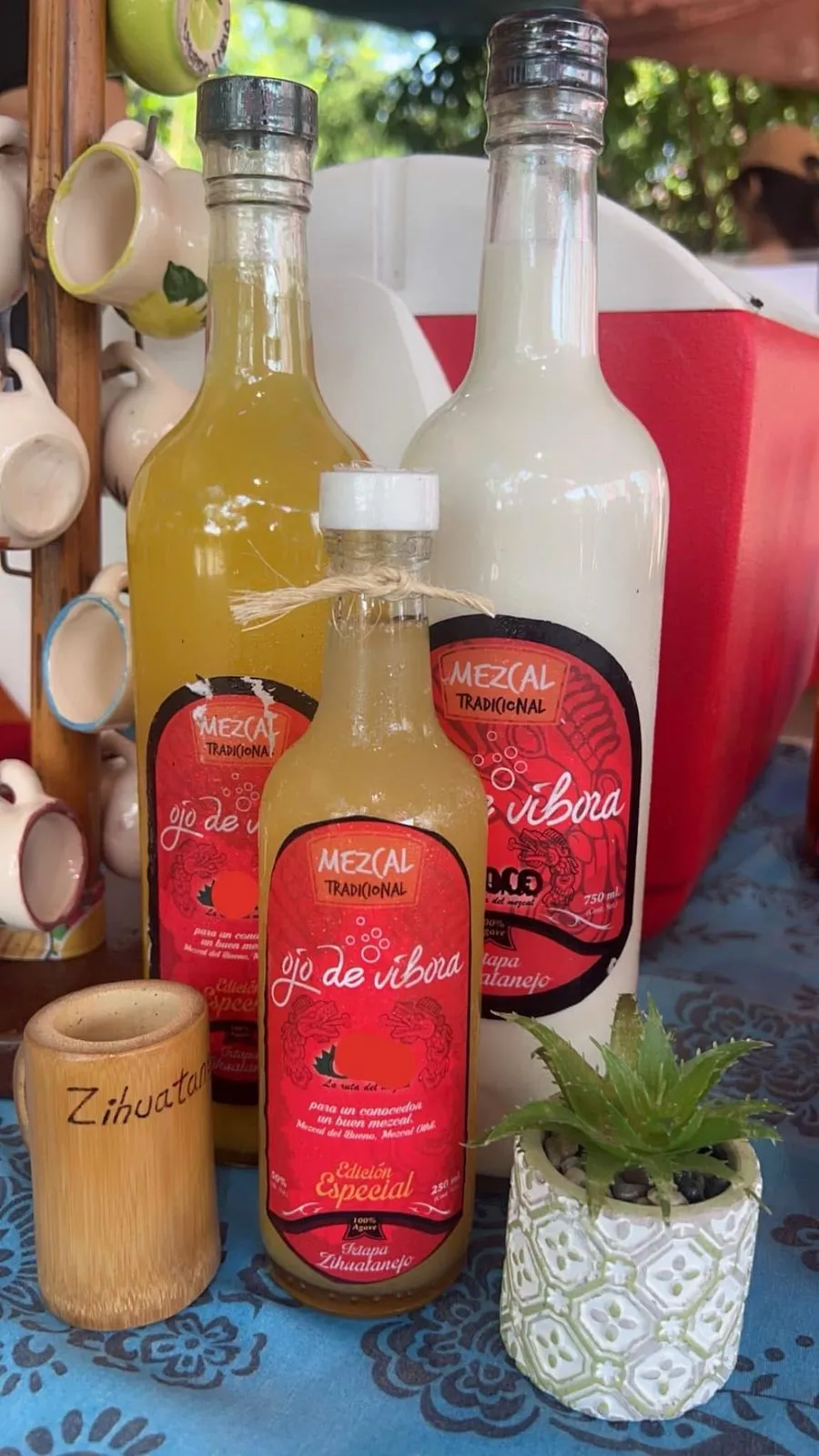 Mezcal sabor Coco y Nanche